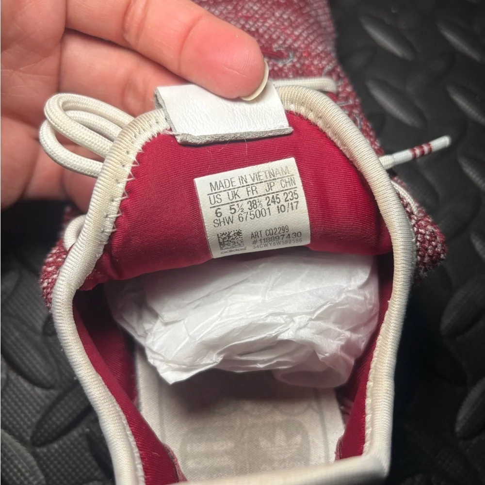 Adidas x Pharrell Williams HU Human Race Sneakers Red US 6